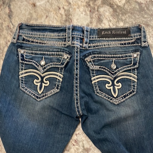 Rock Revival Elena Jeans Denim - Picture 7 of 9